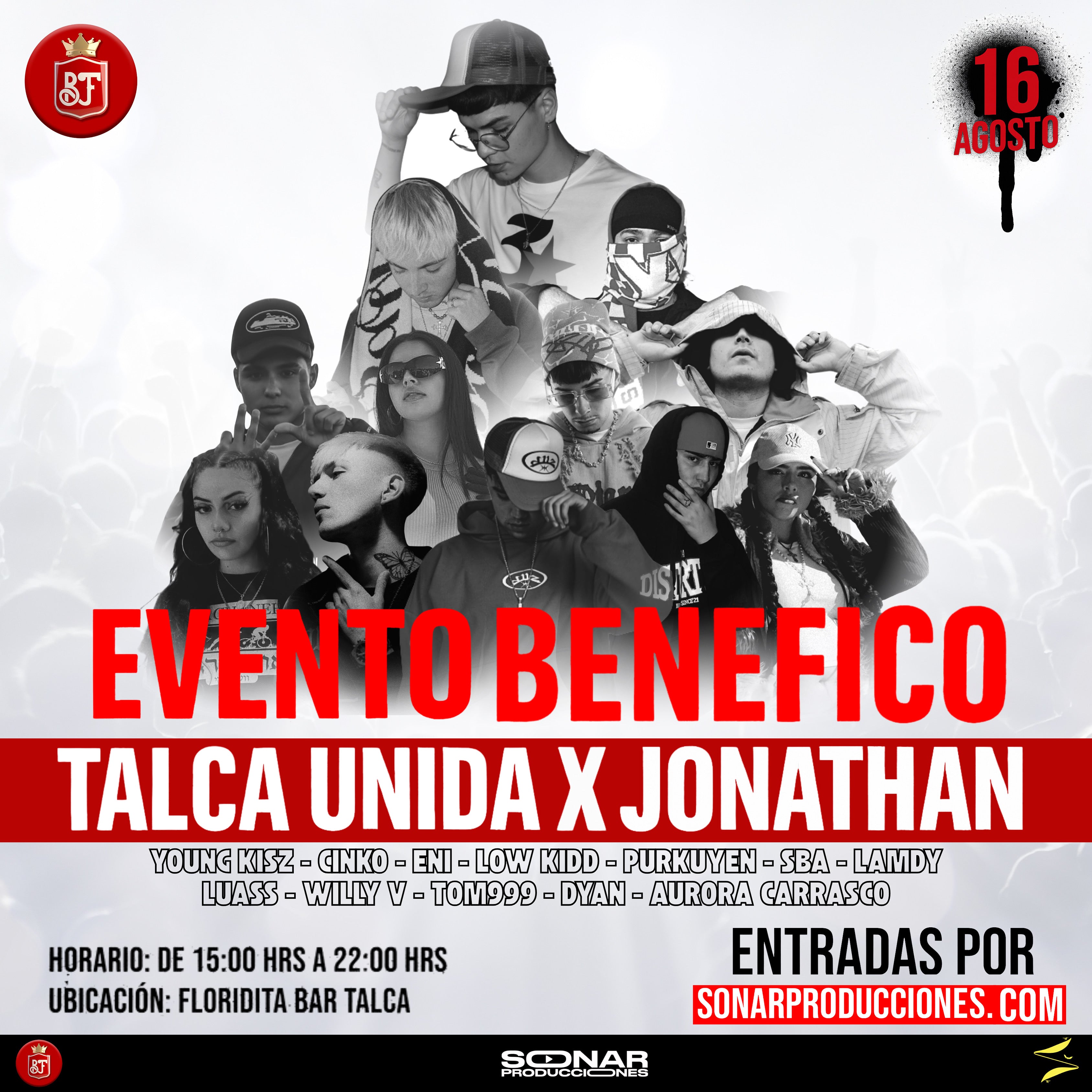 Talca unida x Jonathan - 16 de agosto