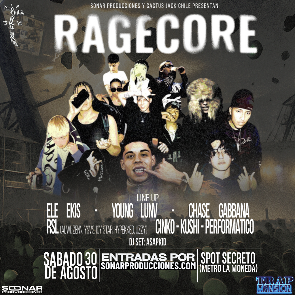 RAGECORE - 30 de agosto
